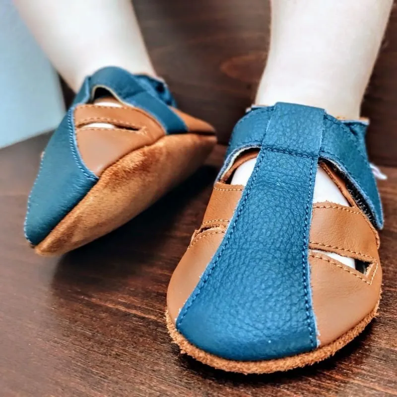 Sandal Two-Color Barfotaskor/ Tofflor