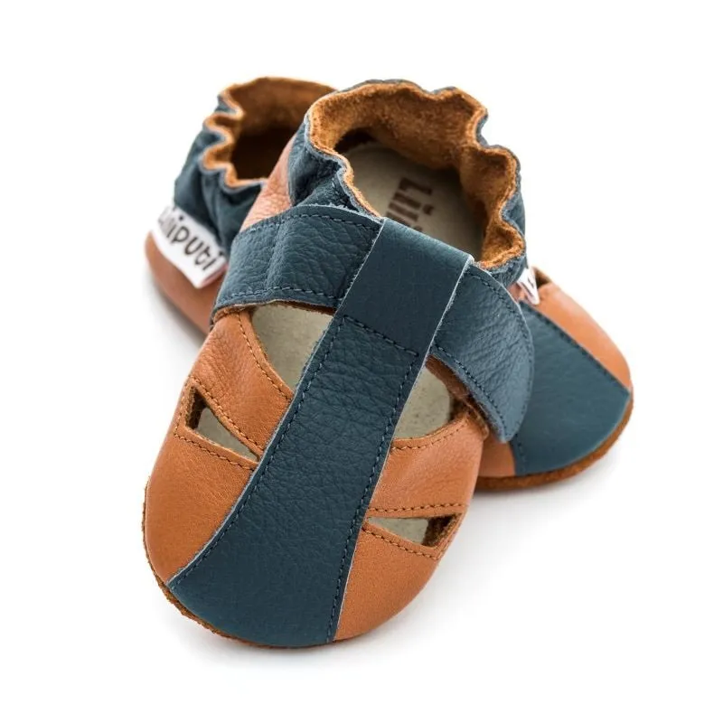 Sandal Two-Color Barfotaskor/ Tofflor