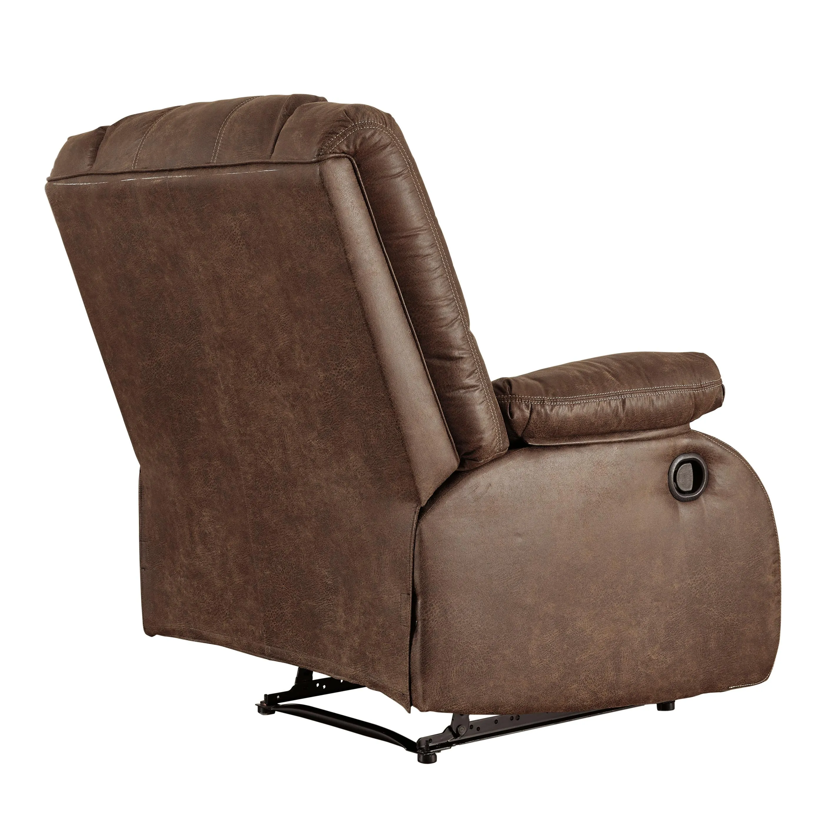 Signature Design by Ashley Bladewood Leather Look Recliner with Wall Recline 6030529C