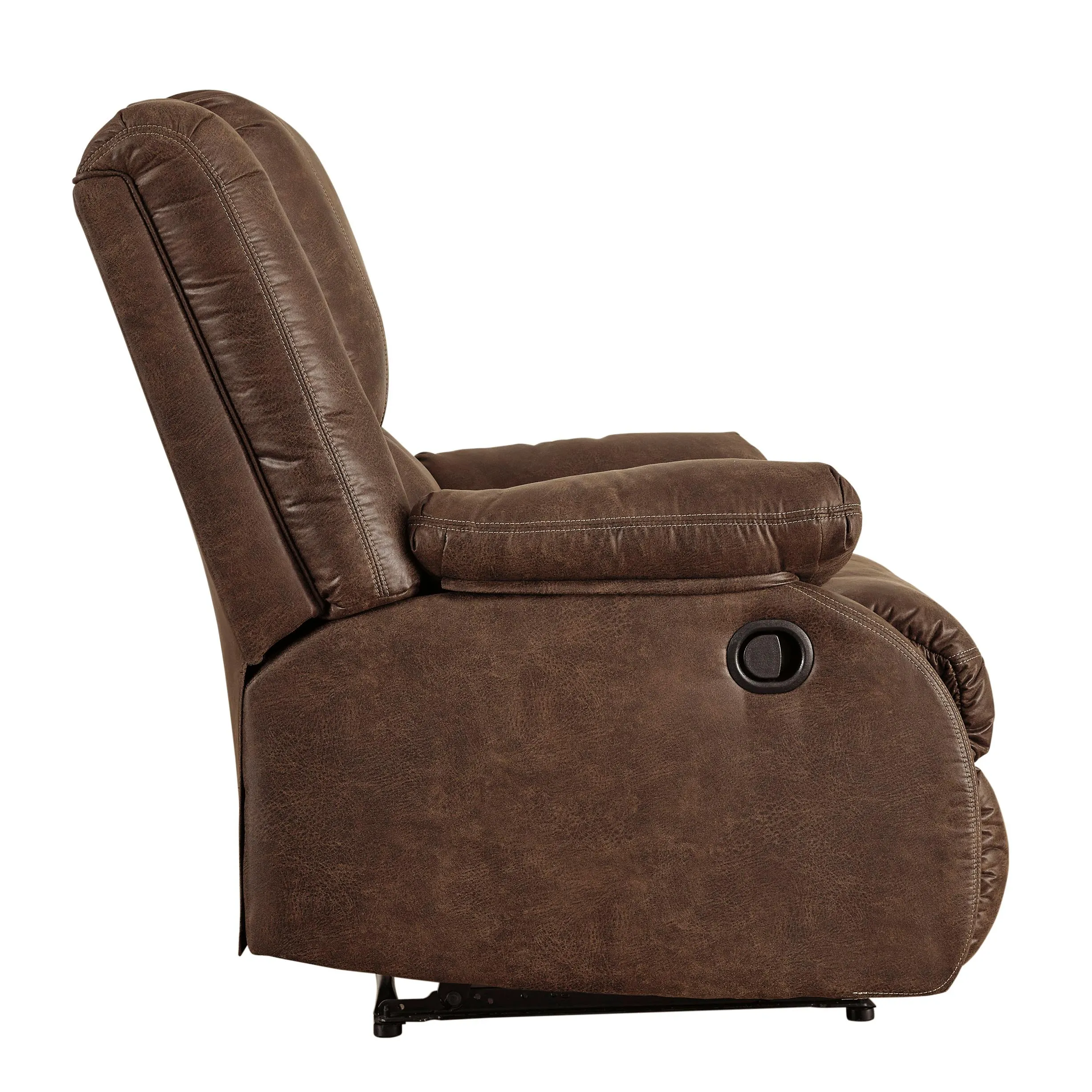 Signature Design by Ashley Bladewood Leather Look Recliner with Wall Recline 6030529C