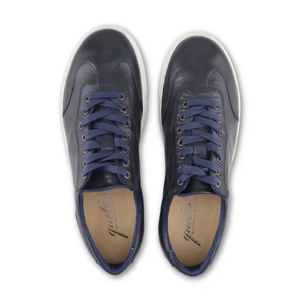 Sneakers Vibram pelle blu