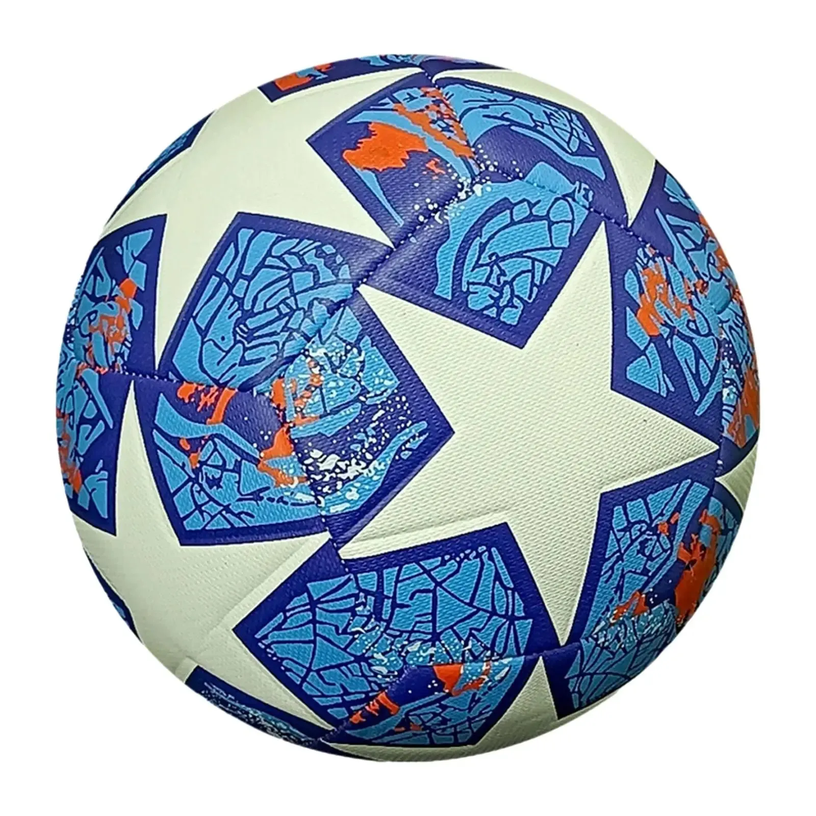 Soccer Ball Size 5 Novelty Patterns Soccer Training Professional Training Ball for Game School Practice Competition Outdoor Toys