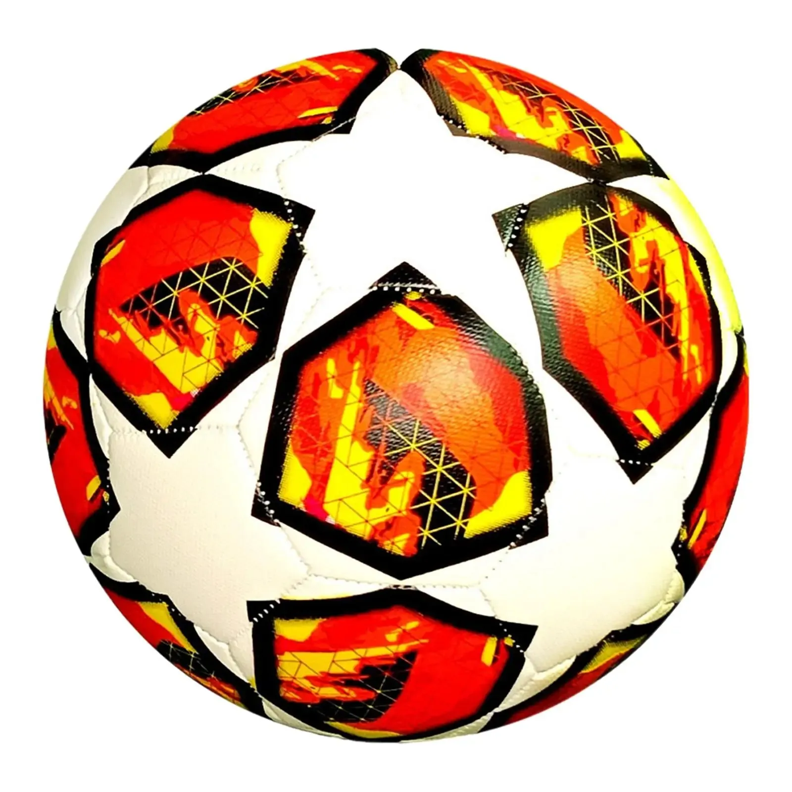 Soccer Ball Size 5 Novelty Patterns Soccer Training Professional Training Ball for Game School Practice Competition Outdoor Toys