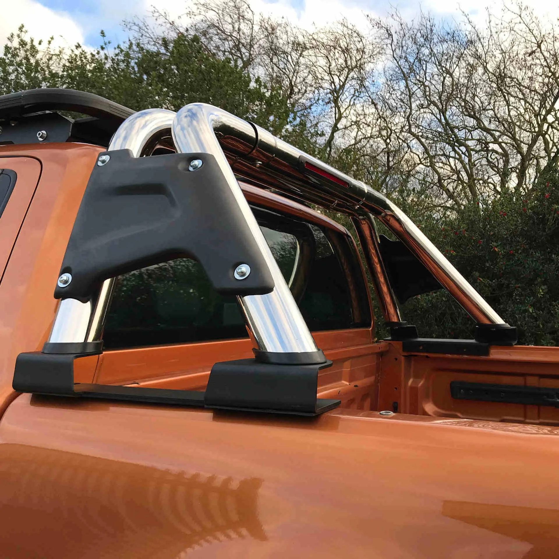 Stainless Steel Side Infill Roll Sports Bar for Fiat Fullback