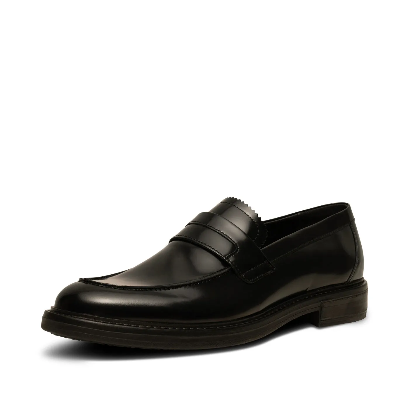 Stanley loafer polido leather - BLACK