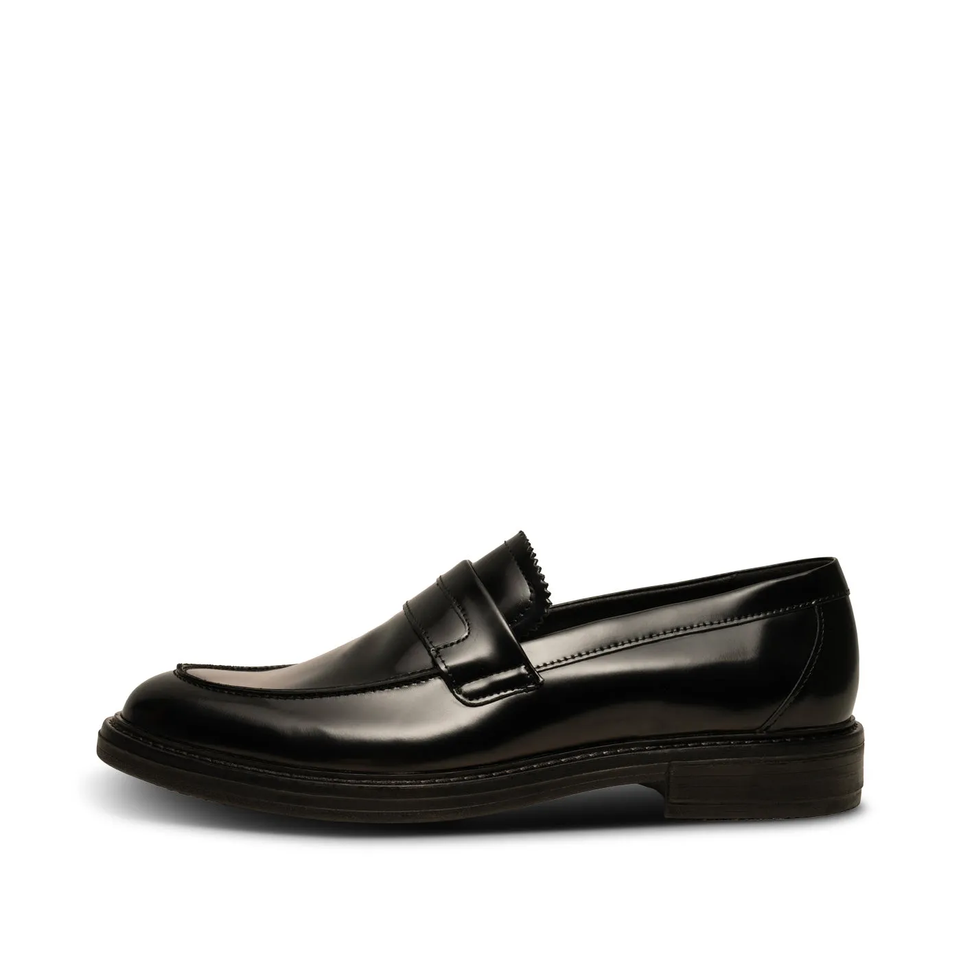 Stanley loafer polido leather - BLACK