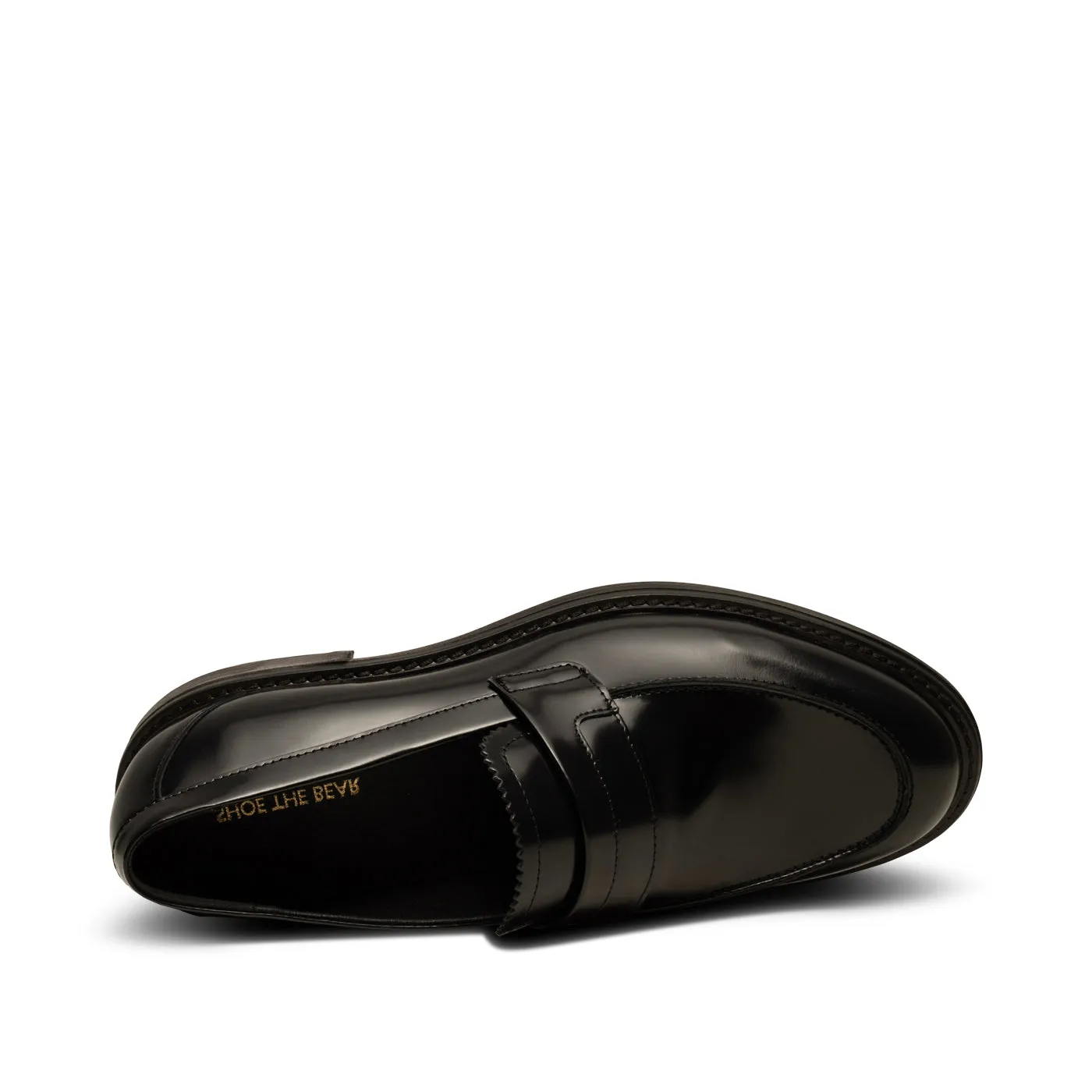 Stanley loafer polido leather - BLACK