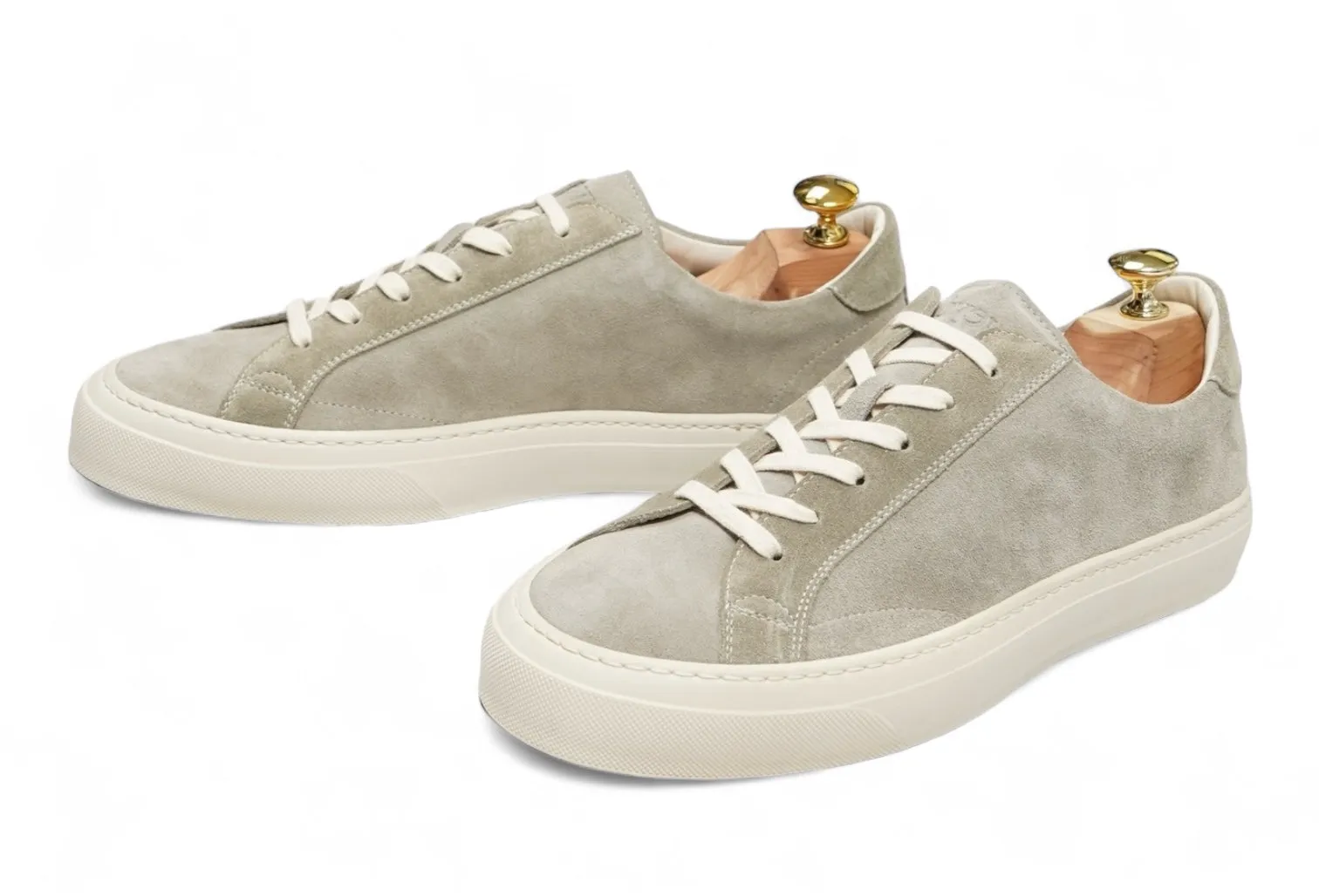 Sweyd - Grey Worsted Suede Sneakers EU 42