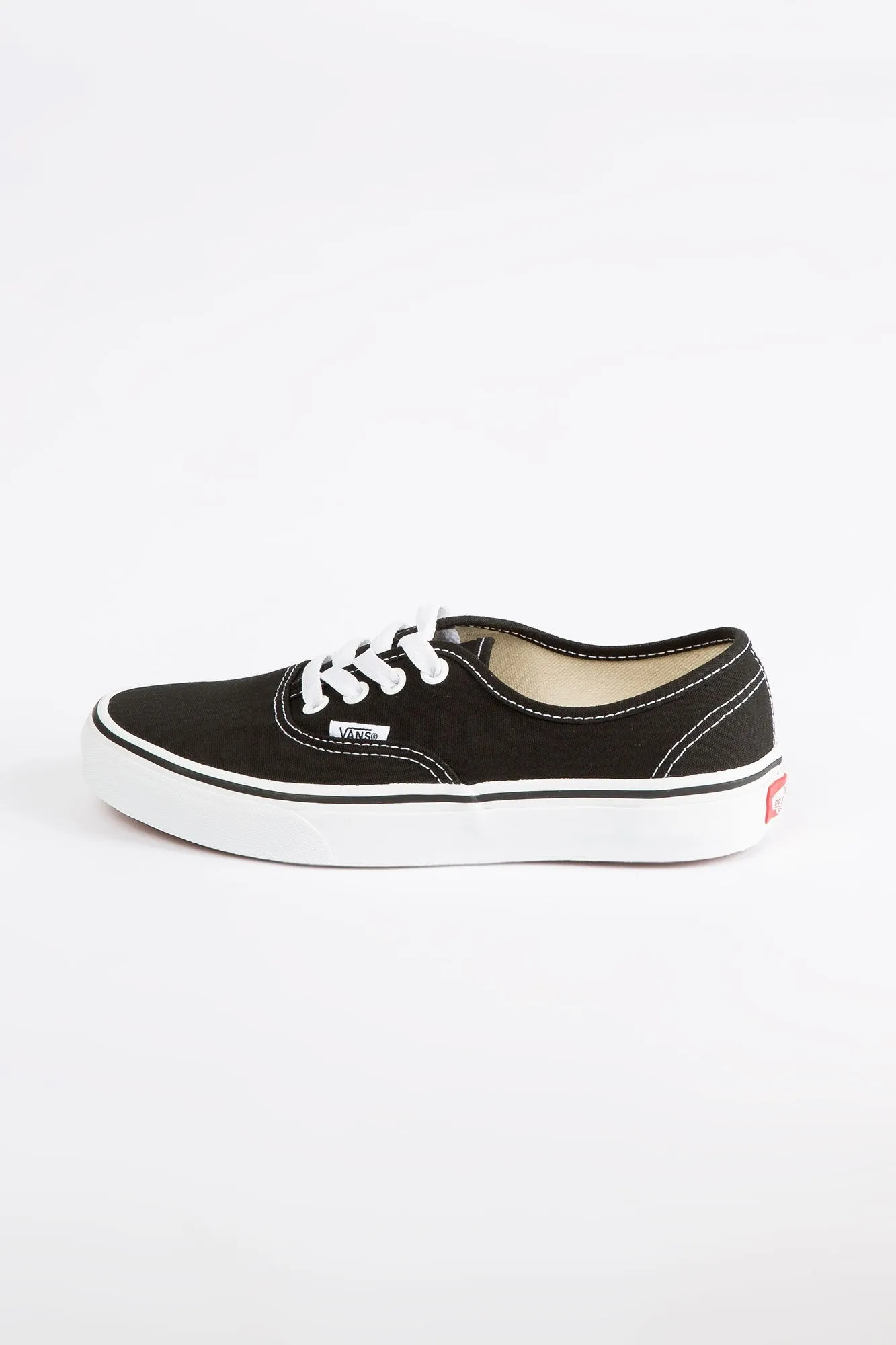 Vans Youth Black And White Authentic Shoes Size 5-7