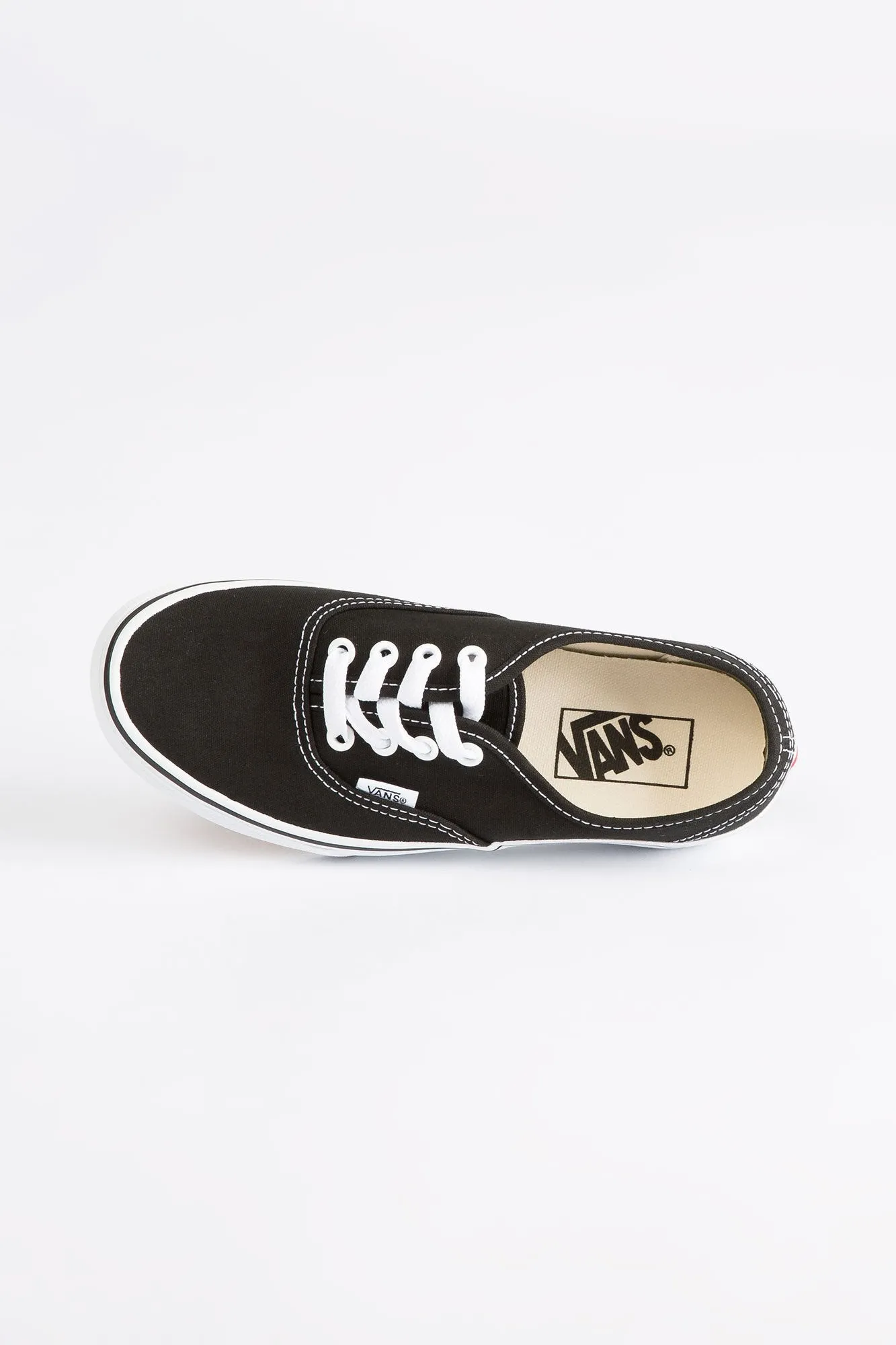 Vans Youth Black And White Authentic Shoes Size 5-7