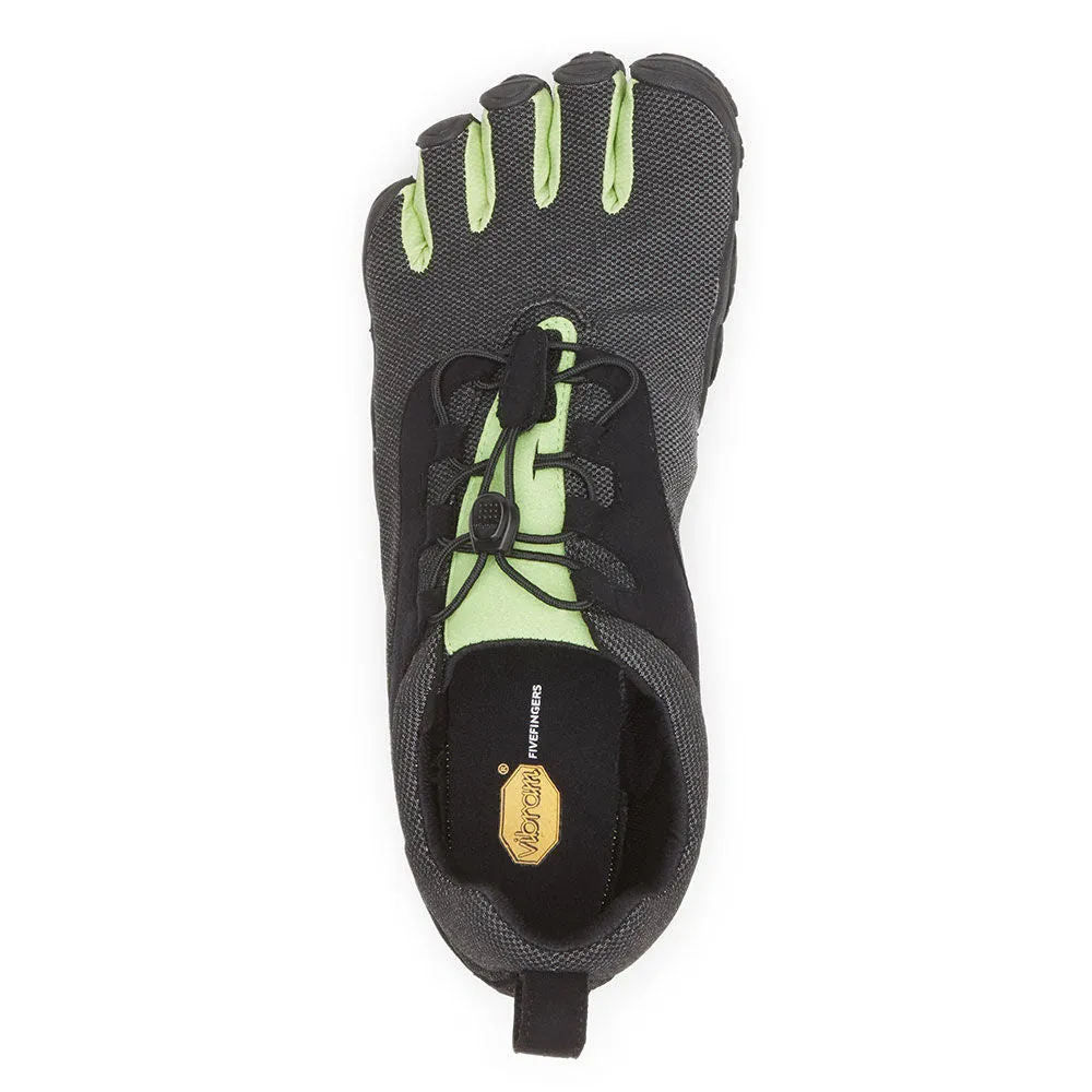 Vibram Men's V-Run Retro in Black Green Black