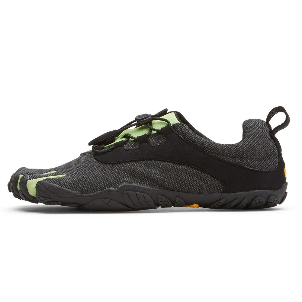 Vibram Men's V-Run Retro in Black Green Black