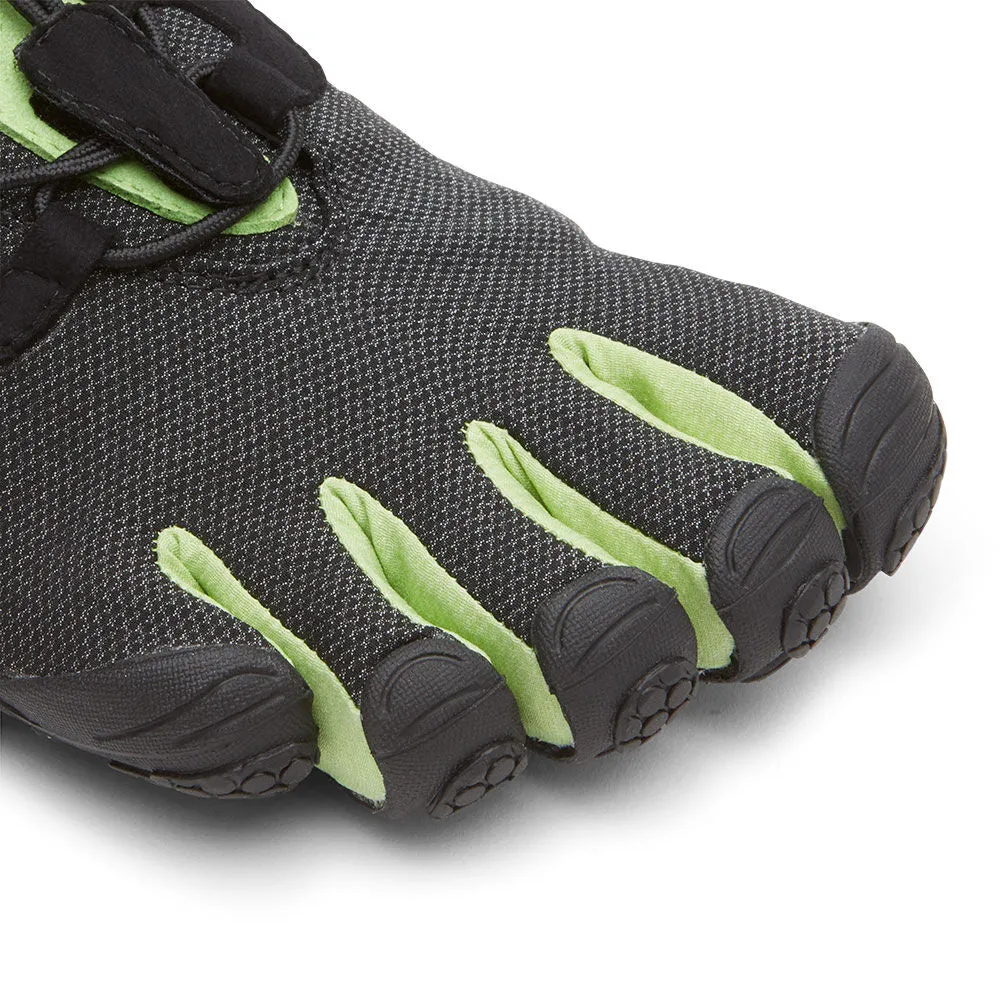 Vibram Men's V-Run Retro in Black Green Black