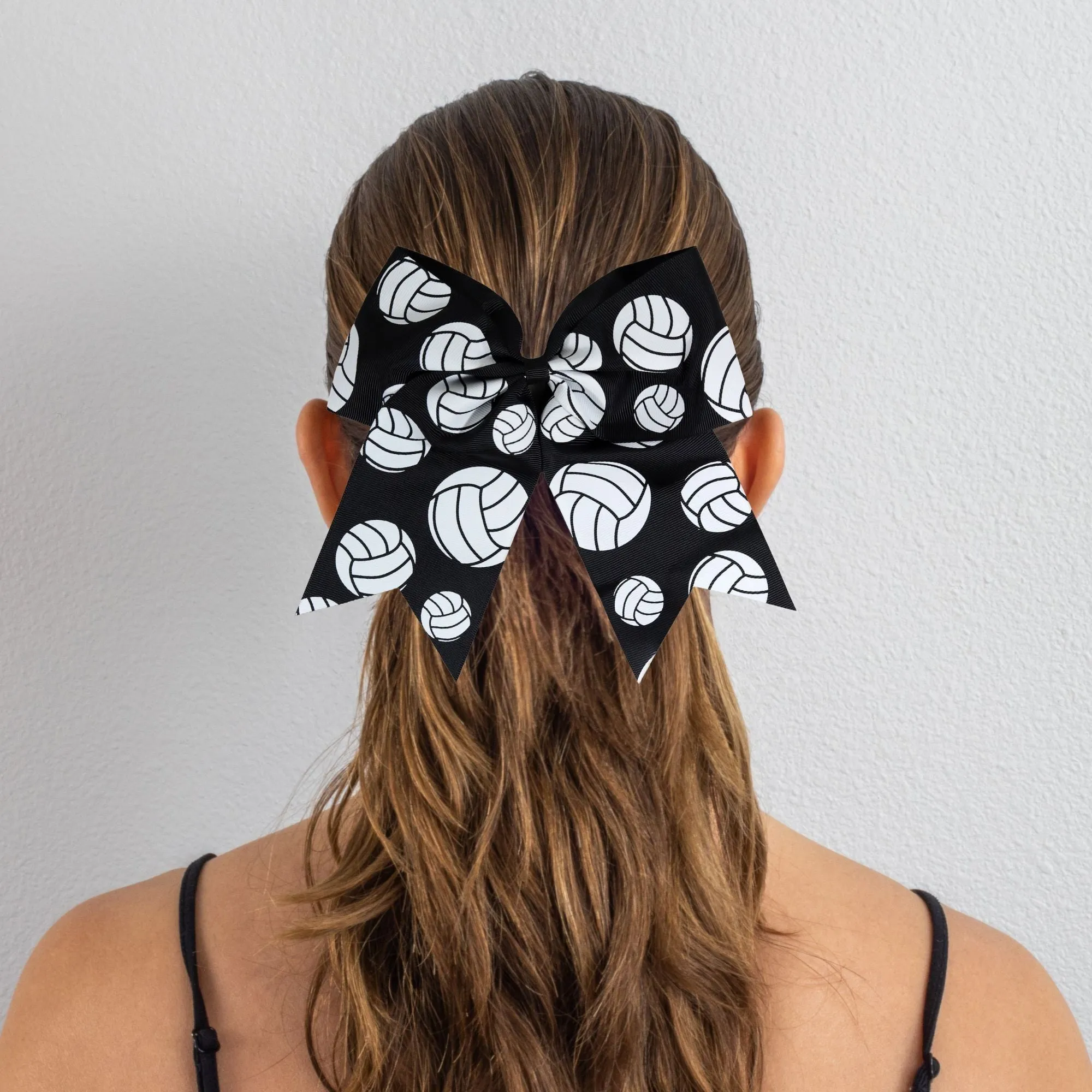 Volleyball Sports Hair Bow