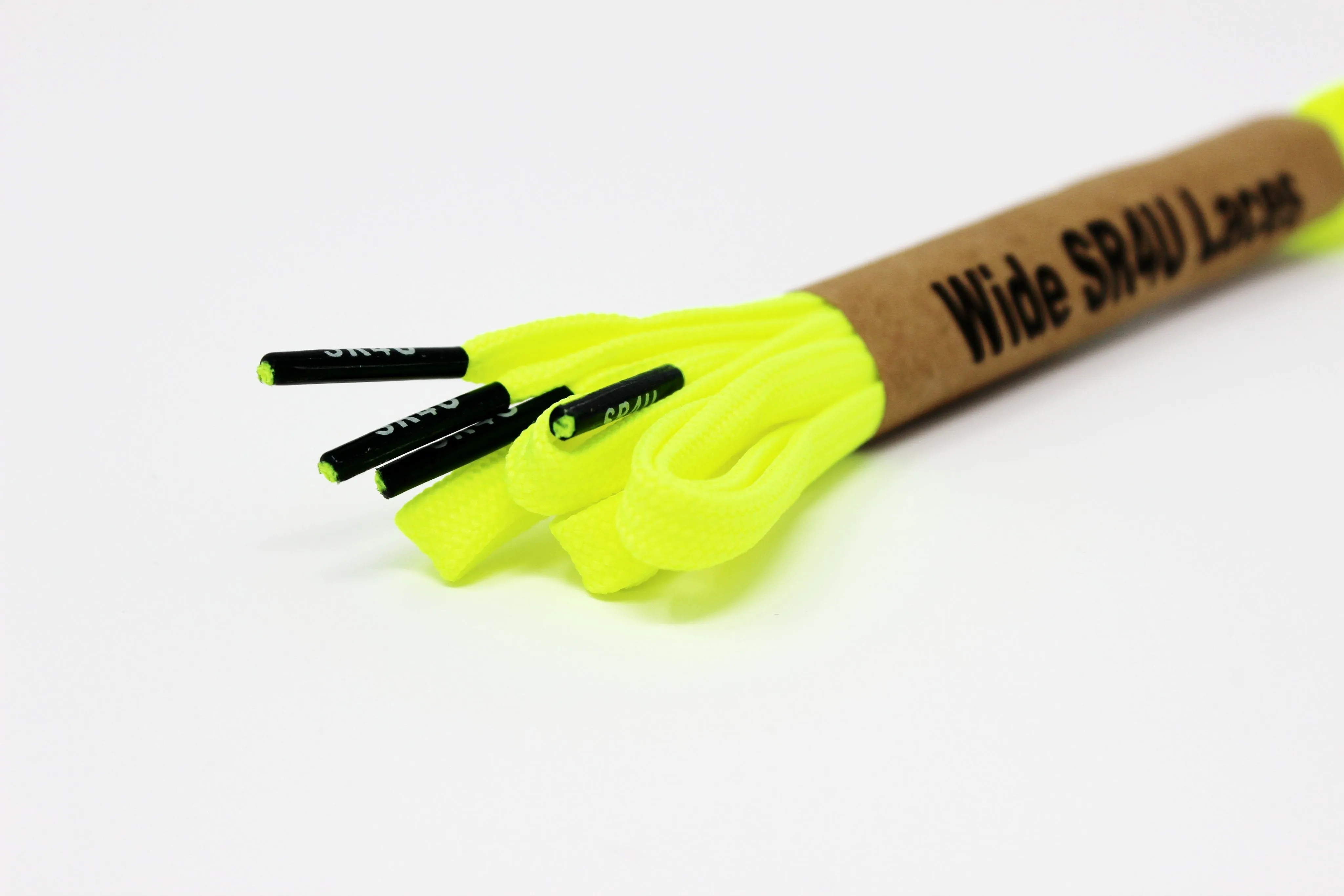 WIDE SR4U Laces Neon Yellow